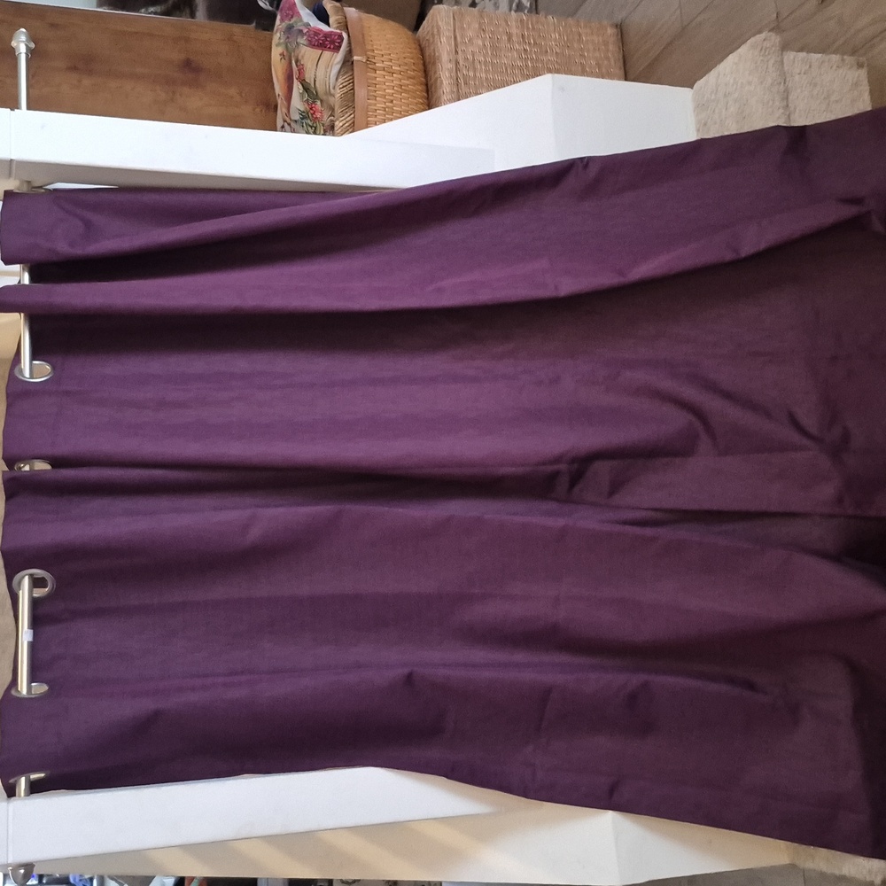 Eclipse Thermal Grommet Blackput Curtains 2 Panels 42x63 Plum (84x63)